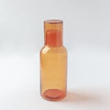 "Carafe Set - Amber" - Glassware in orange by Powered By People
