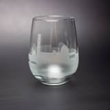 "Florence, Italy Skyline Stemless Wine Glass" - Glassware in clear by stephanie miller 1
