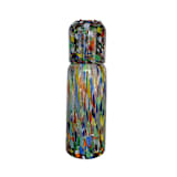 "Hand Blown Confetti Water Carafe + Glass Set | Made in Mexico - 20oz capacity" - Glassware in multicolorassorted-colors by Vanessa Sherwood