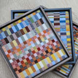 "Mallard" - Original Textile Art in multicolorassorted-colors by freya walker