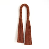 "Rust Aarya" - Original Textile Art in brown by Bharti Trivedi