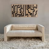 "El Reflejo Woven Art" - Original Textile Art in multicolor by Meso Casa LLC