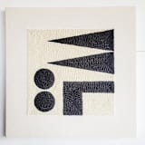 "#22" - Original Textile Art in multicolorassorted-colors by Bryn Wears-Fitipaldi