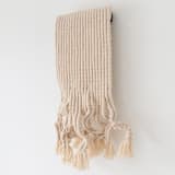 "Soft Drifts" - Original Textile Art in natural by Bharti Trivedi