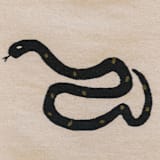 "Snake I" - Original Textile Art in multicolorassorted-colors by Powered By People
