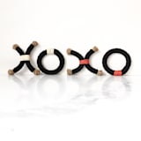 "XOXO Rope Decor- Natural" - Original Textile Art in natural by Bharti Trivedi
