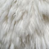 "Medium Muppet" - Original Textile Art in white by Meghan Shimek
