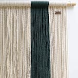 "Green Moving Wall Hanging" - Original Textile Art in green by Powered By People
