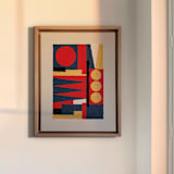 "#26" - Original Textile Art in multicolor by Bryn Wears-Fitipaldi