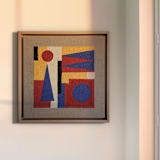 "#1948" - Original Textile Art in multicolor by Bryn Wears-Fitipaldi