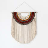 "Amber" - Original Textile Art in multicolor by Bharti Trivedi