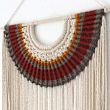 "Amber" - Original Textile Art in multicolor by Bharti Trivedi