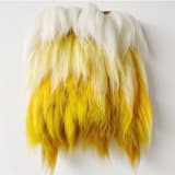"Sun" - Original Textile Art in yellow by Meghan Shimek