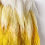 "Sun" - Original Textile Art in yellow by Meghan Shimek
