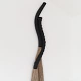 "Bound By Love" - Original Textile Art in brown by Bharti Trivedi