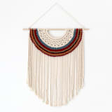 "Terra I" - Original Textile Art in multicolor by Bharti Trivedi