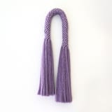 "Knotted arch in Lavander" - Original Textile Art in purple by Bharti Trivedi