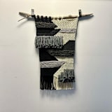 "Abstract Macrame #005" - Original Textile Art in multicolor by Kelly Renee Arte