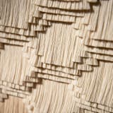 "Mictlan: Handcrafted Art Piece Inspired by Mixtec and Zapotec Cultures" - Original Textile Art in beige by Powered By People