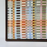 "Mixed Pallet II" - Original Textile Art in multicolorassorted-colors by freya walker