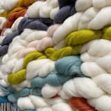 "Companionship" - Original Textile Art in multicolor by Meghan Shimek