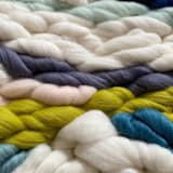 "Companionship" - Original Textile Art in multicolor by Meghan Shimek
