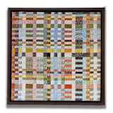 "Mixed Pallet I" - Original Textile Art in multicolorassorted-colors by freya walker