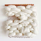 "Copper" - Original Textile Art in copper by Meghan Shimek