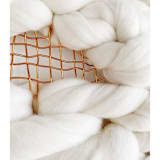 "Copper" - Original Textile Art in copper by Meghan Shimek
