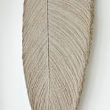"Napa leaves set- 5 feet" - Original Textile Art in multicolorassorted-colors by Bharti Trivedi