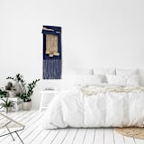 "Sand by the Sea" - Original Textile Art in blue by Bharti Trivedi