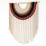 "aura" - Original Textile Art in multicolor by Bharti Trivedi