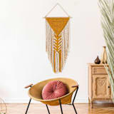 "The Pyramid" - Original Textile Art in multicolorassorted-colors by Bharti Trivedi
