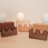 "Canyon dimmable lamp (Zion)" - Table Lamps in brown by Koppa Wood