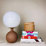"On Balance Lamp" - Table Lamps in brown by Rory Pots