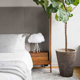 "Lampshade Cloud // Desk Stand" - Table Lamps in white by Richard Clarkson