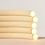 "The Wave Lamp" - Table Lamps in beige by Rory Pots