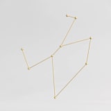 "Constellation - Cancer" - Wall Lights in brass by Richard Clarkson