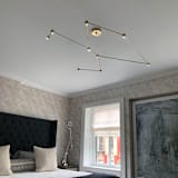 "Constellation - Cancer" - Wall Lights in brass by Richard Clarkson