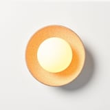 "Sounding Sconce" - Wall Lights in beige by Rory Pots