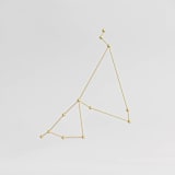 "Constellation - Capricorn" - Wall Lights in brass by Richard Clarkson
