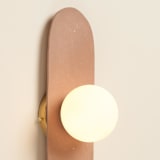 "Occurrence Sconce" - Wall Lights in brown by Rory Pots