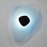 "Aurora Sconce" - Wall Lights in blue by Richard Clarkson