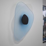 "Aurora Sconce" - Wall Lights in blue by Richard Clarkson