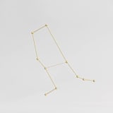 "Constellation - Gemini" - Wall Lights in brass by Richard Clarkson