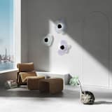 "Aurora Sconce - Clear" - Wall Lights in clear by Richard Clarkson