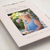 "Gilde Edge" - Foil Press Memorial Cards in Pearl by Itsy Belle Studio - Detail