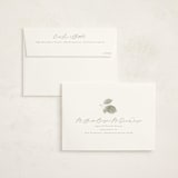 "Sonnet" - Foil Press Memorial Cards in Meadow by Kristie Kern - FREE Recipient Addressing