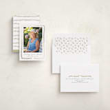 "Delicate Frame" - Foil Press Memorial Cards in Winter by Kristen Knechtel - Assembled