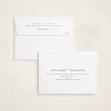 "Delicate Frame" - Foil Press Memorial Cards in Winter by Kristen Knechtel - FREE Recipient Addressing